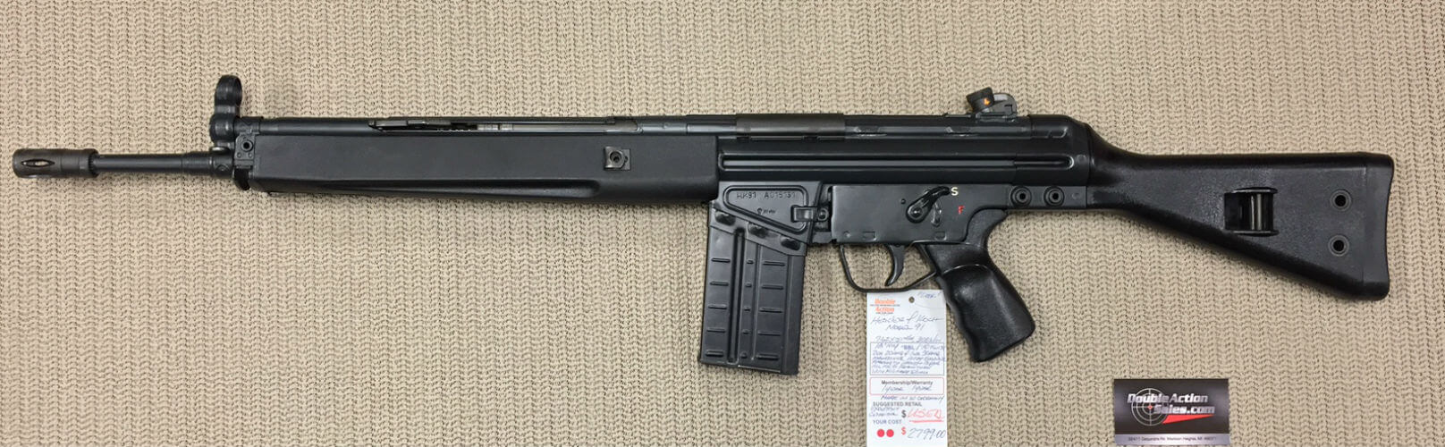 Heckler & Koch Model 91 – 7.62 x 51mm, 308 Winchester – Sale Price: $26...