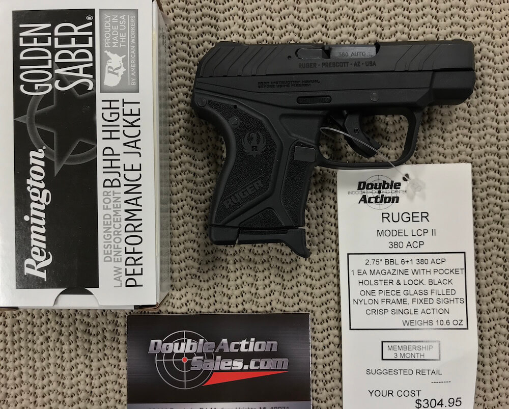 Ruger LCP II (3750) | Double Action Indoor Shooting Center & Gun Shop